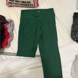Lululemon Green Leggings